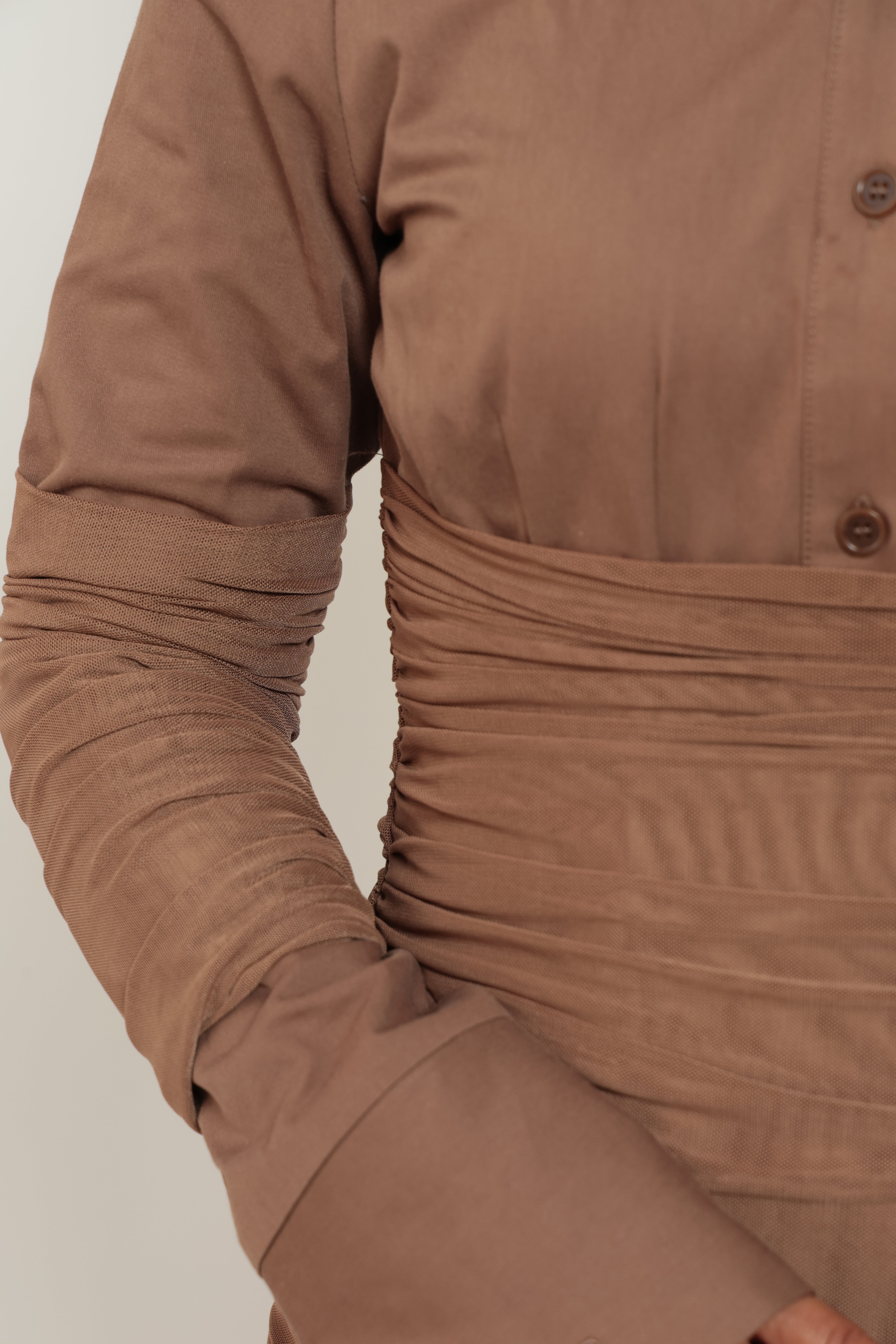 Giselle Dress Chocolate