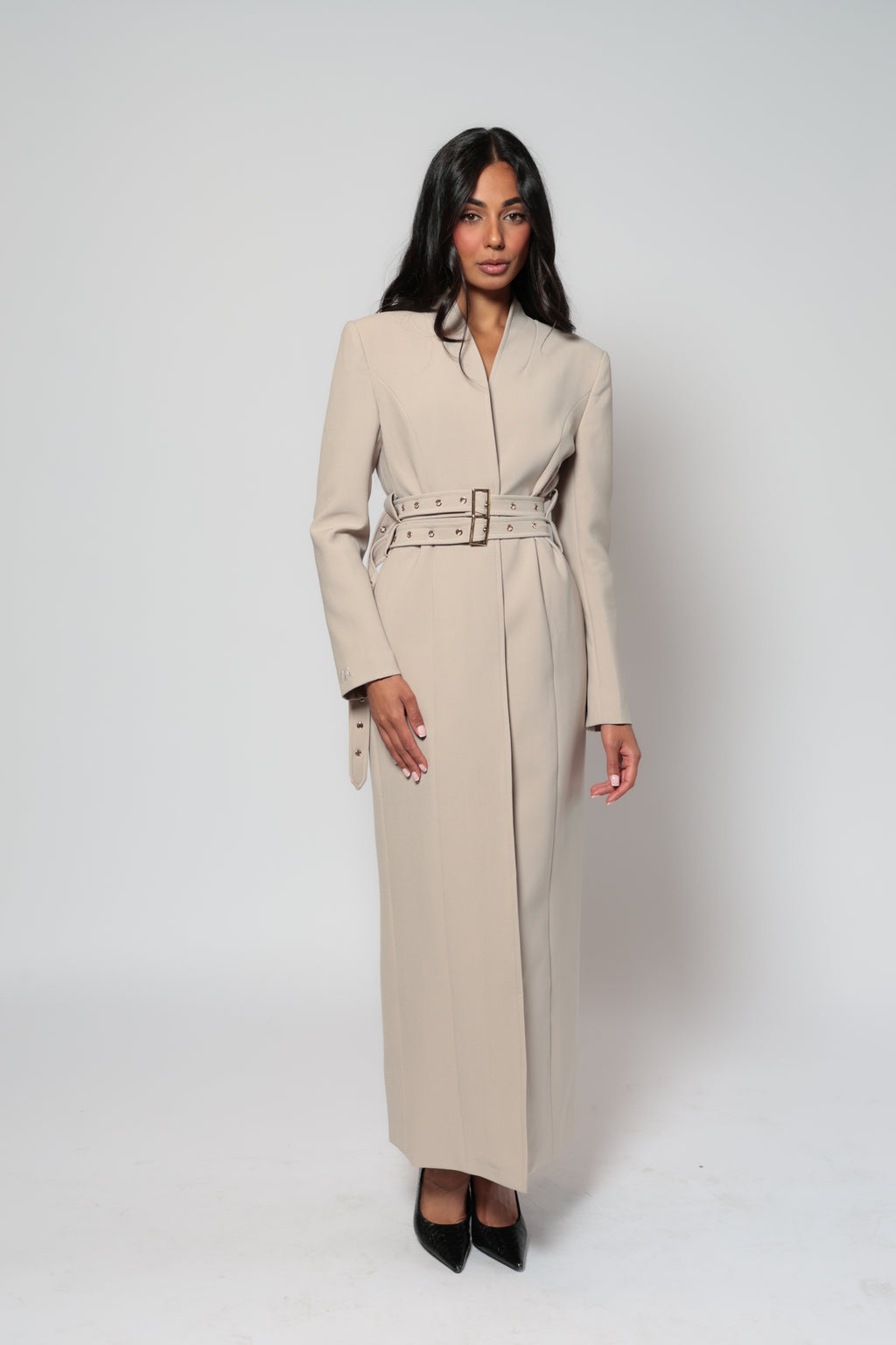 Lina Dress Almond