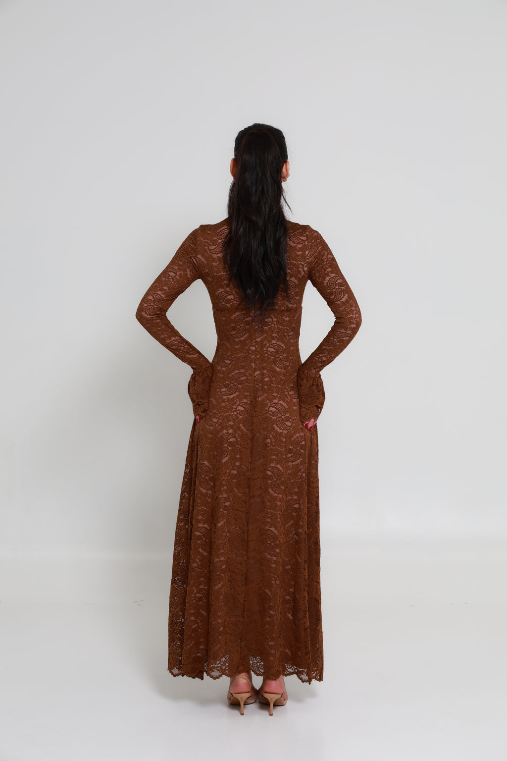 Scarlett Dress Chestnut