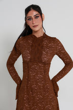 Scarlett Dress Chestnut