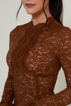 Scarlett Dress Chestnut