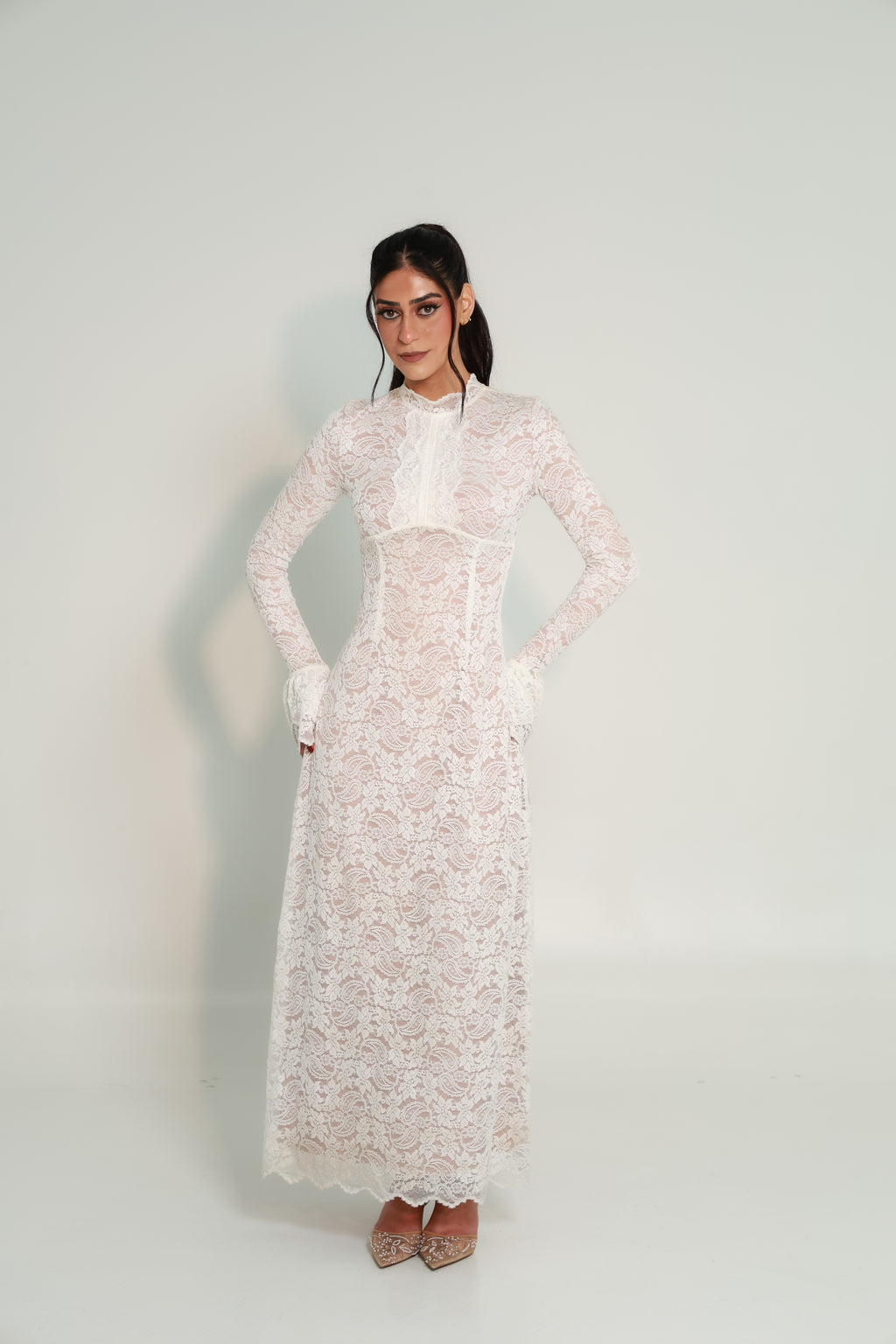 Scarlett Dress White