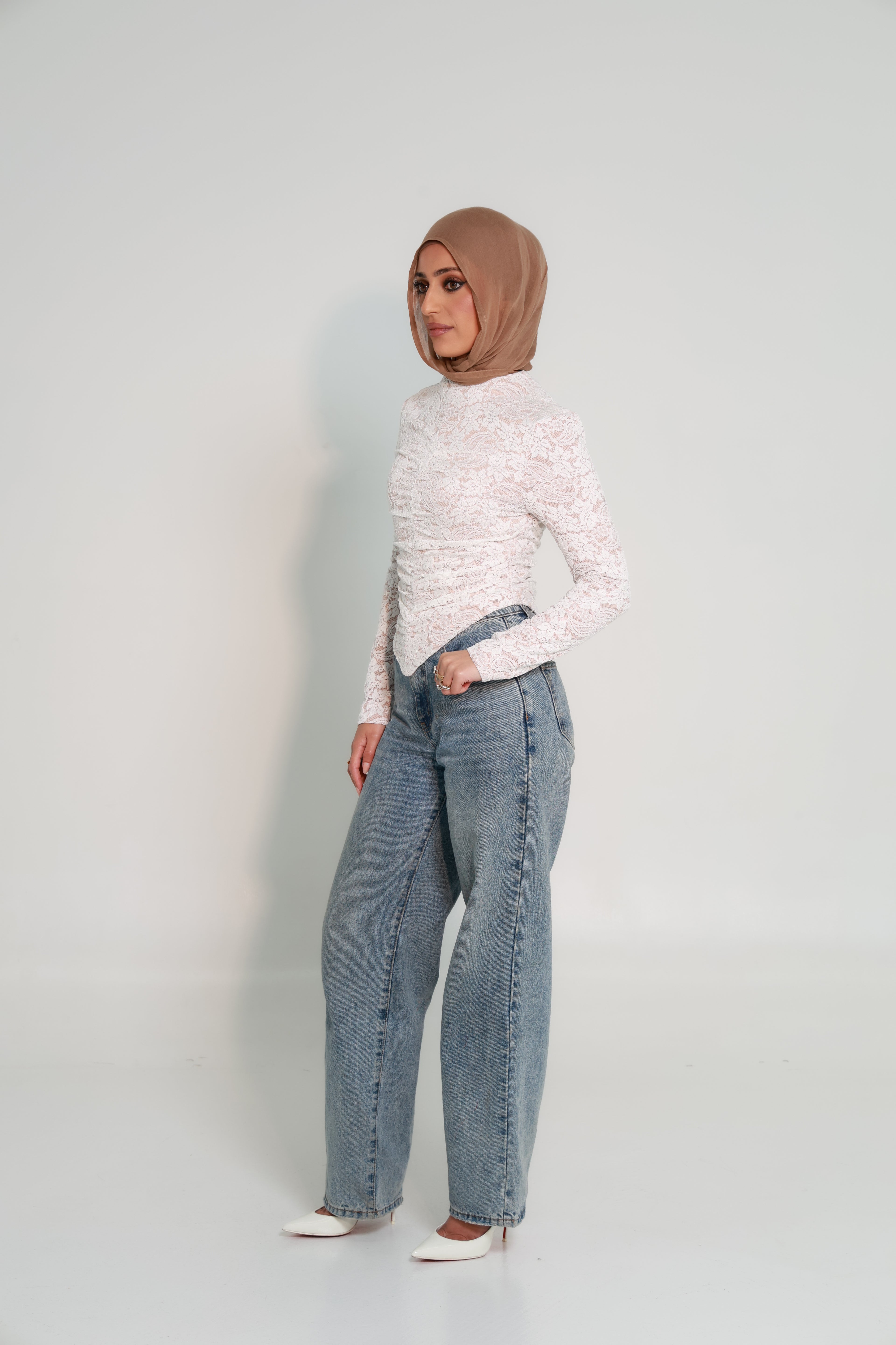 Luna Top White