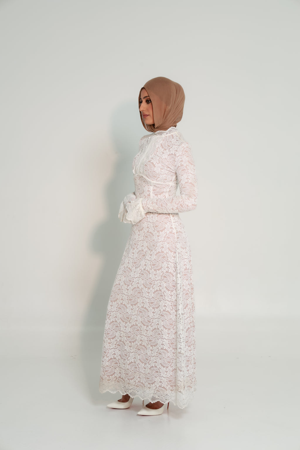 Scarlett Dress White