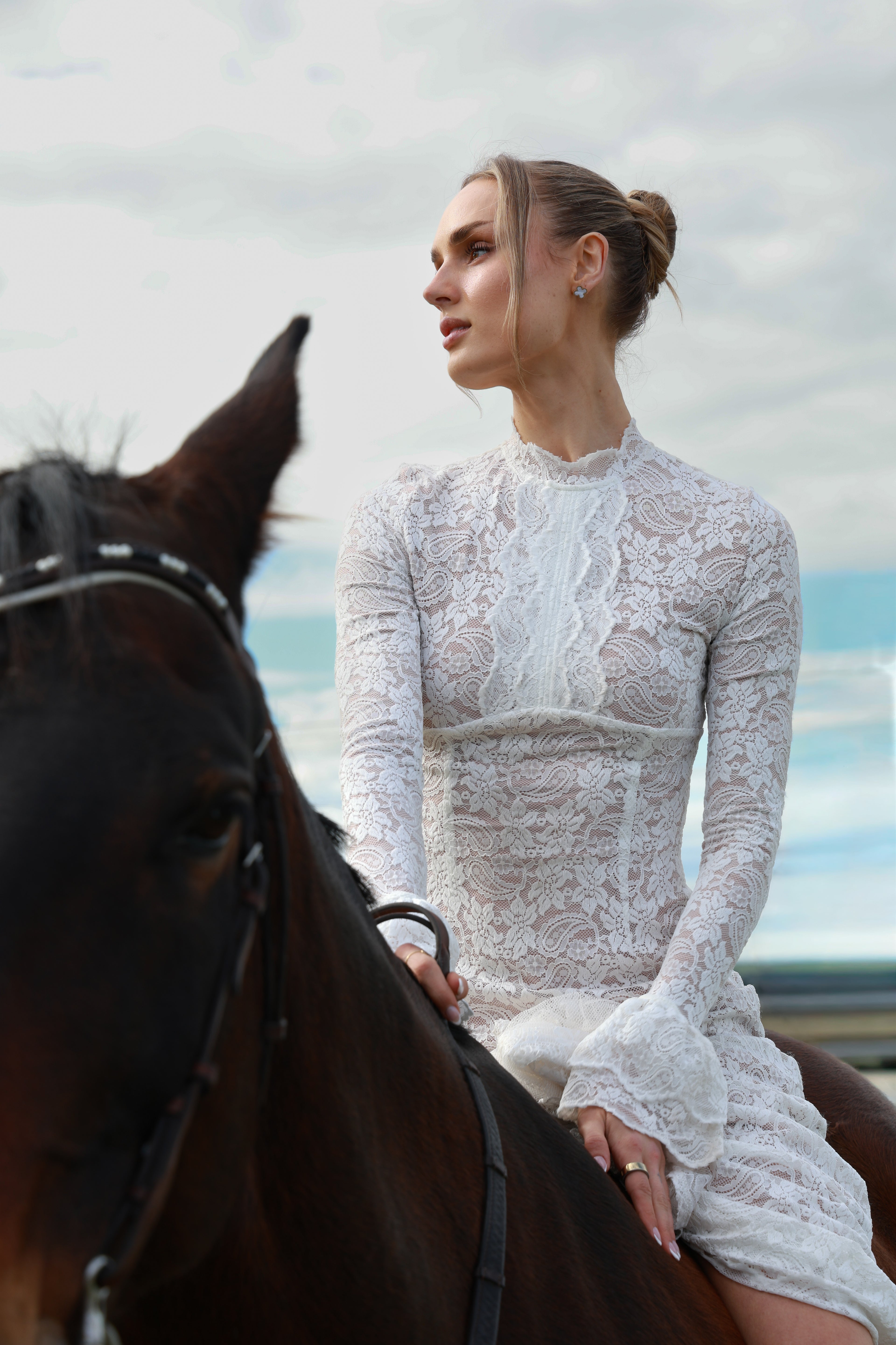 Scarlett Dress White