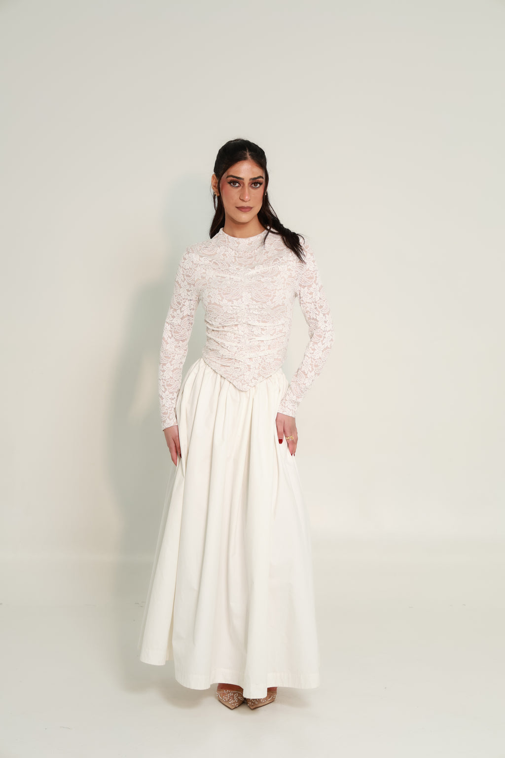 Luna Top White