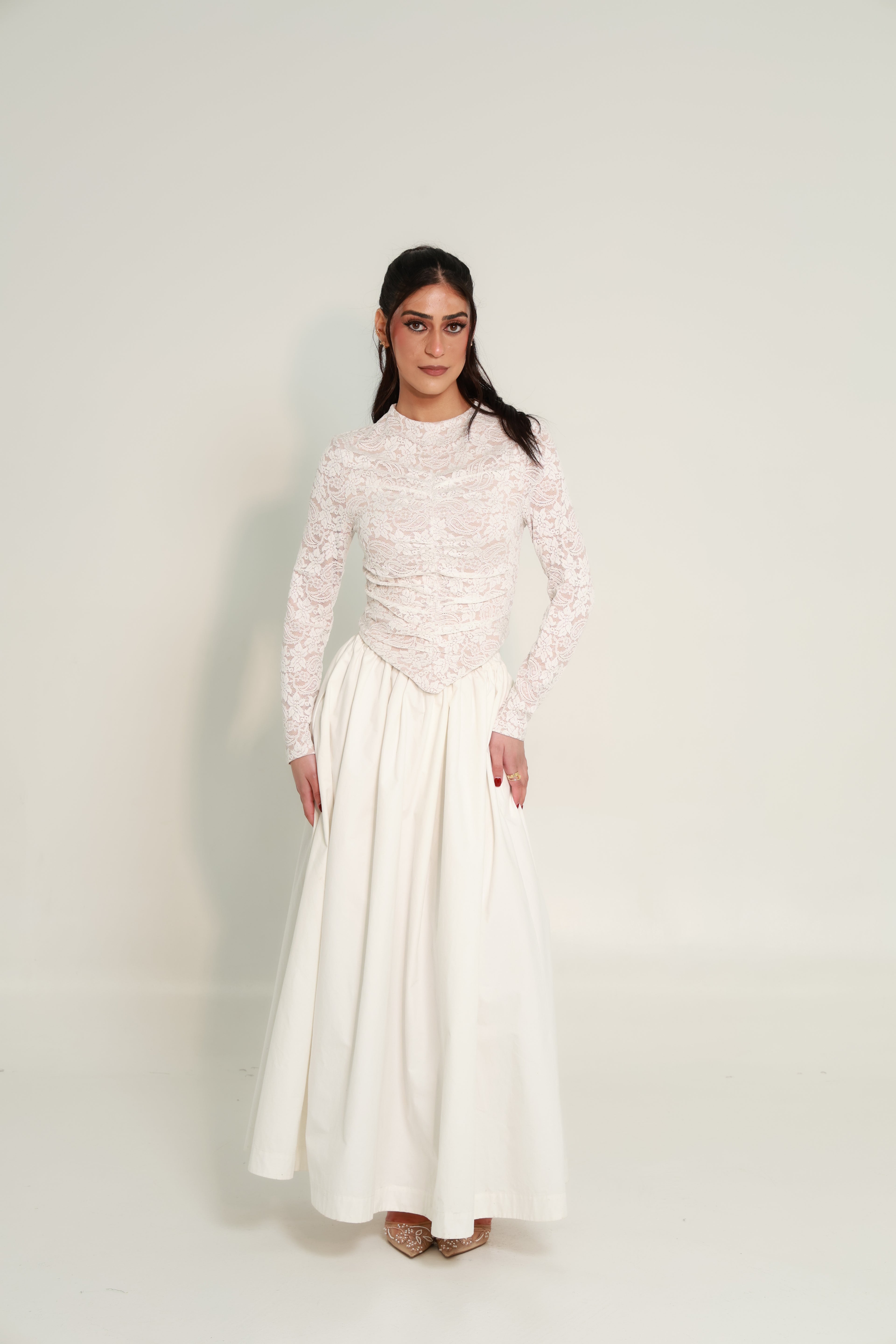 Luna Top White