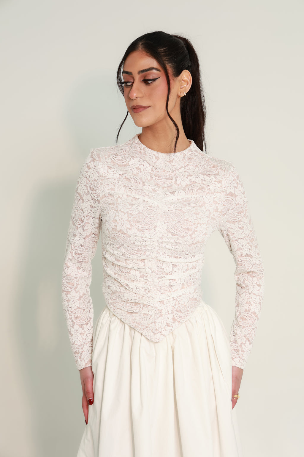 Luna Top White