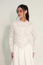 Luna Top White