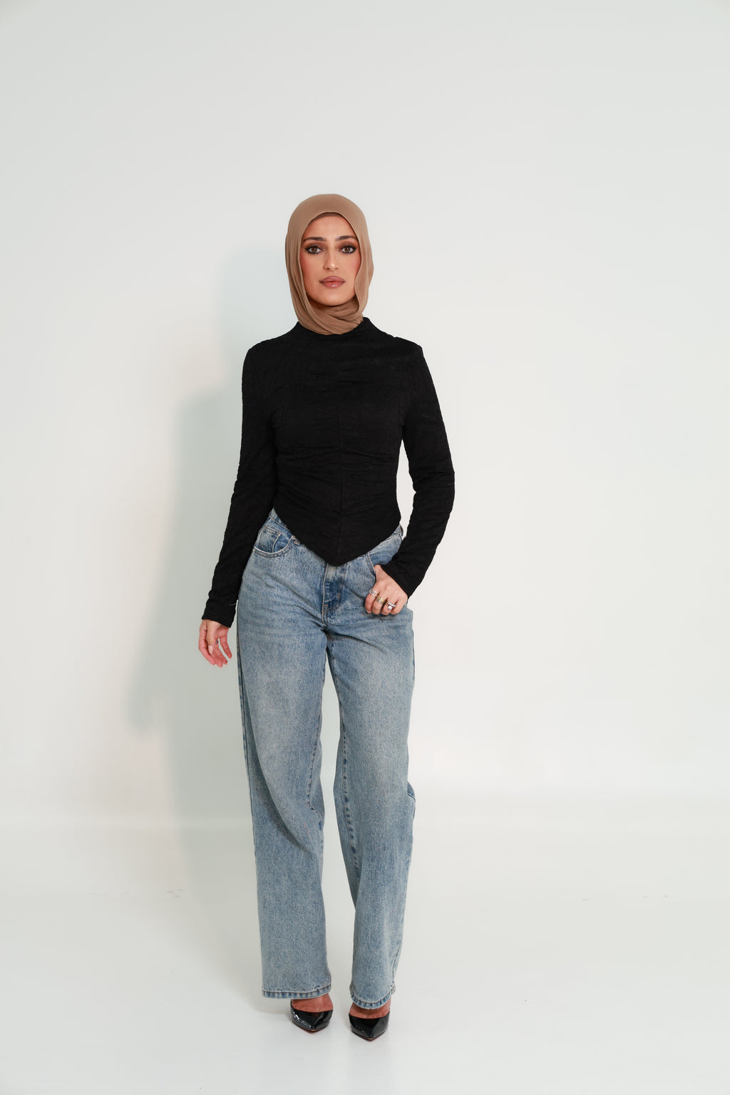 Luna Top Black