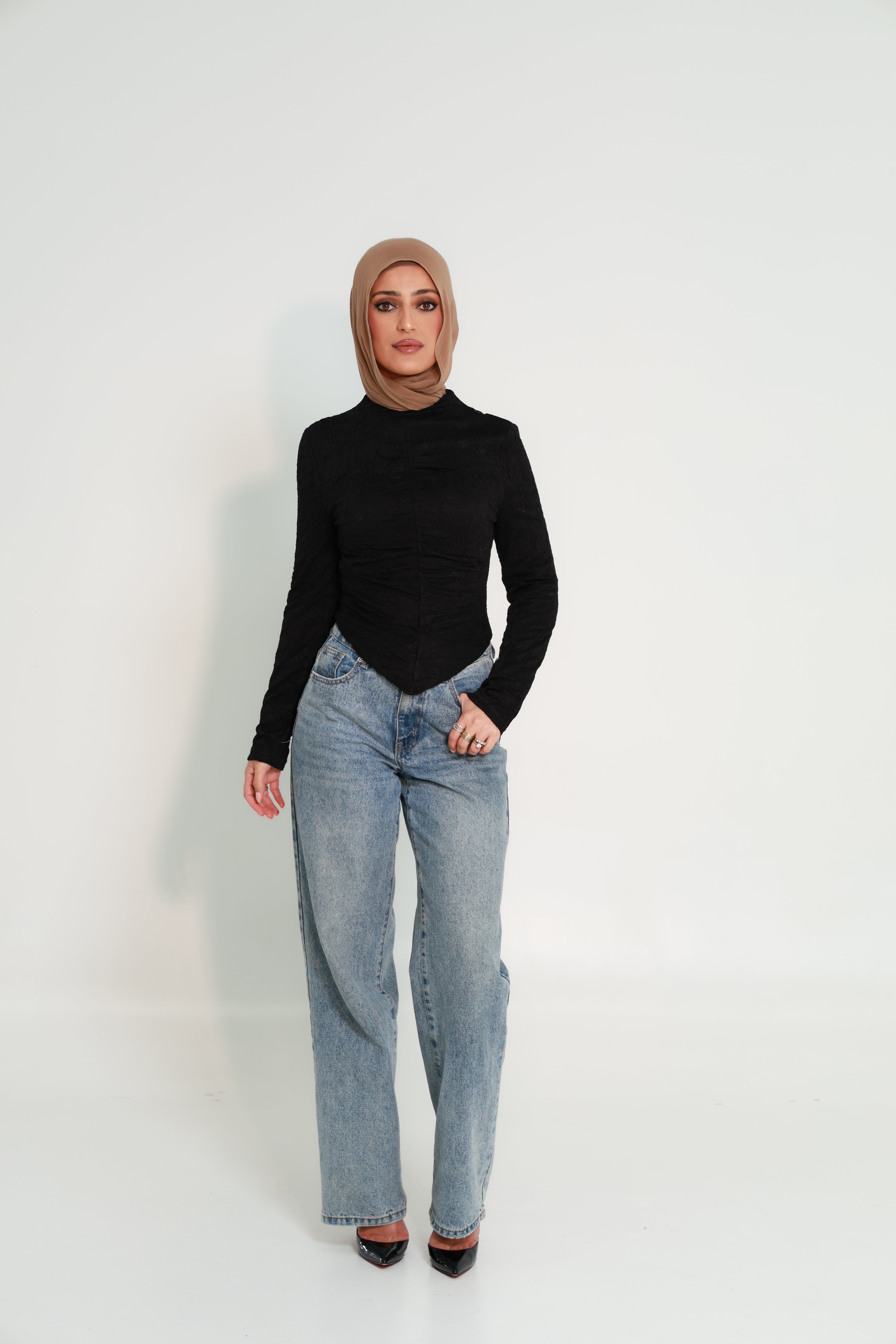 Luna Top Black