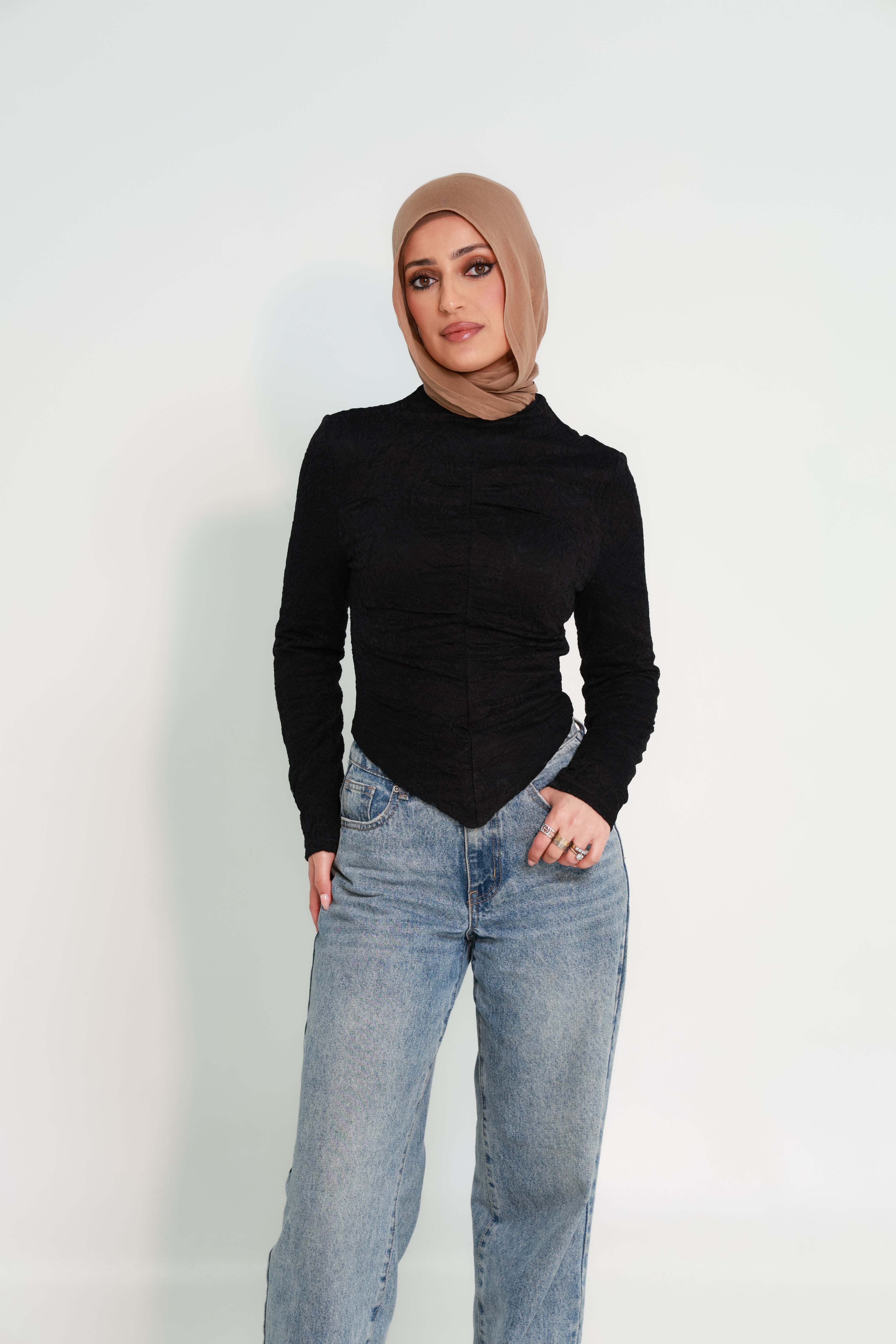 Luna Top Black