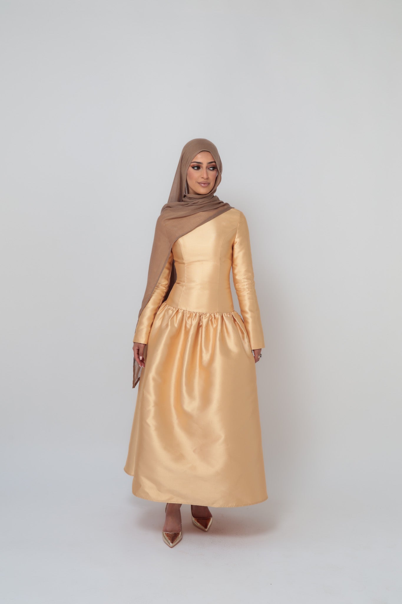 Aurora Dress Champagne