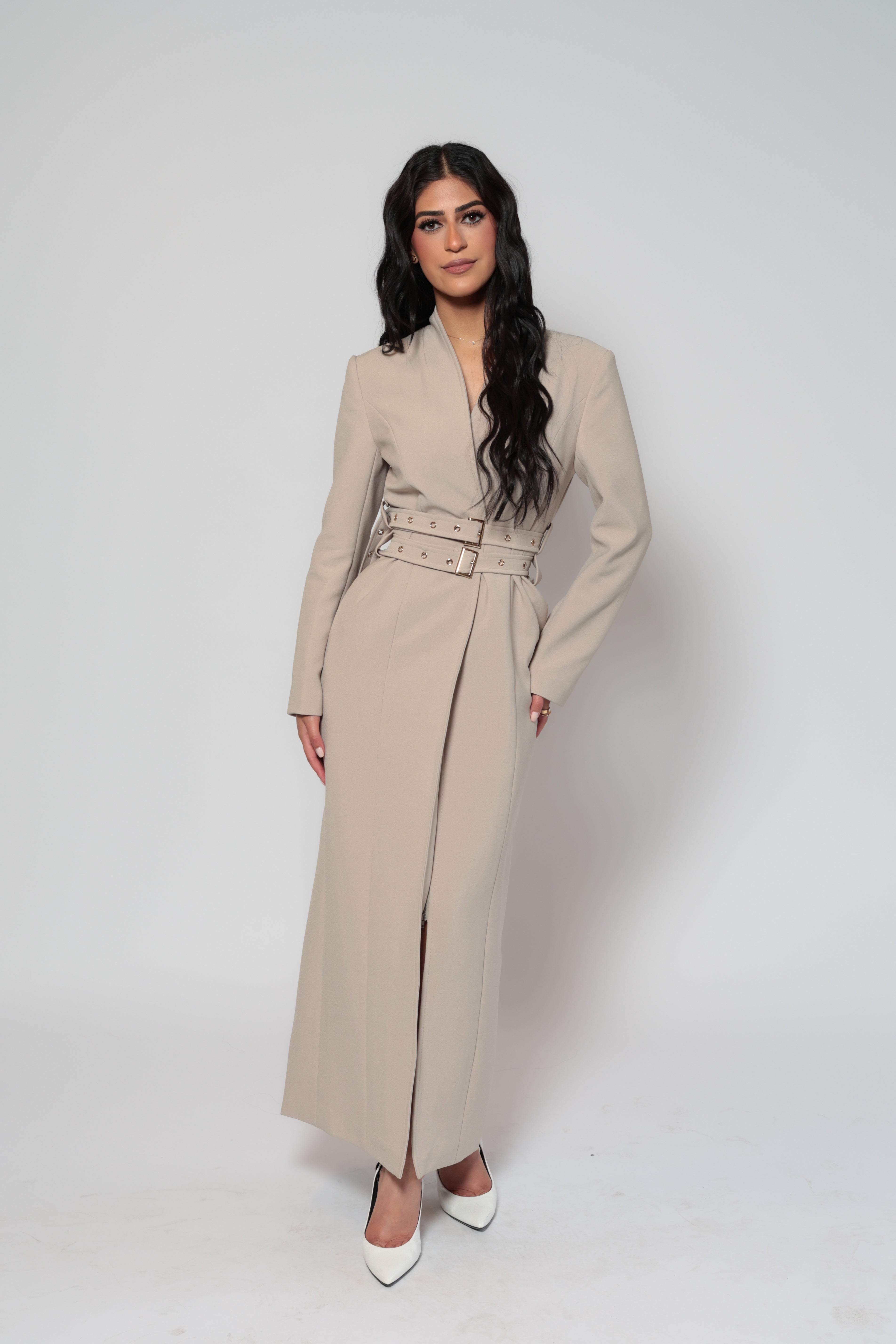Lina Dress Almond